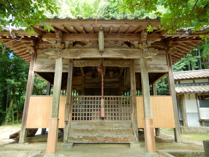 扇祇神社    (萩原)